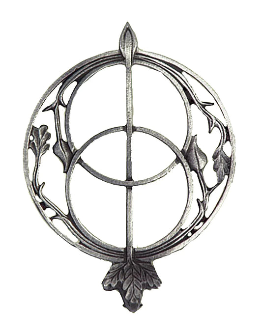Challis Wells Chalice-Brunnen Anhänger Schmuck 47x35mm