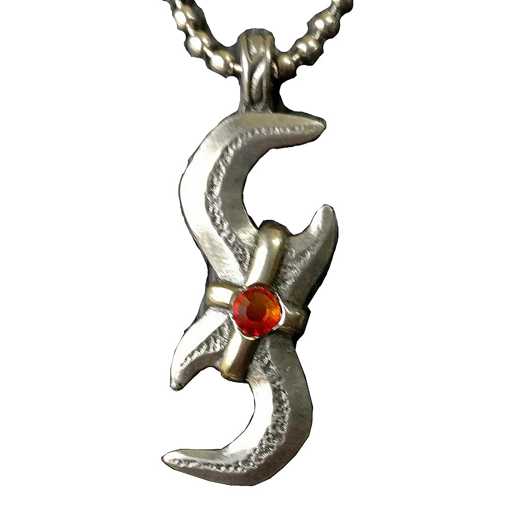 BESINNUNG Anhänger Schmuck + Kette - Fantasie , Modern - 46x18 mm