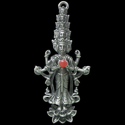 Befreiung Anhänger Schmuck  buddhistisch Buddha Amitabha 39x19mm