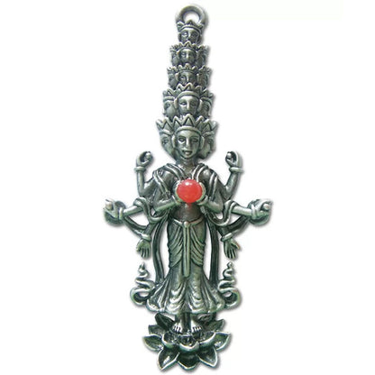Befreiung Anhänger Schmuck  buddhistisch Buddha Amitabha 39x19mm