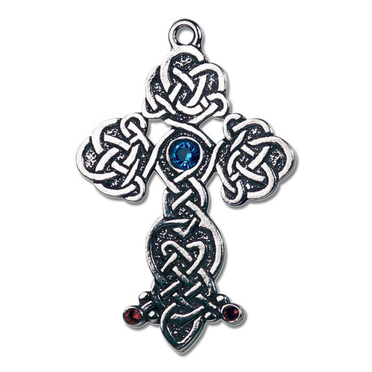 Königin Guinevere´s Kreuz Anhänger Schmuck - Kreuze mit Halskette 50x34mm