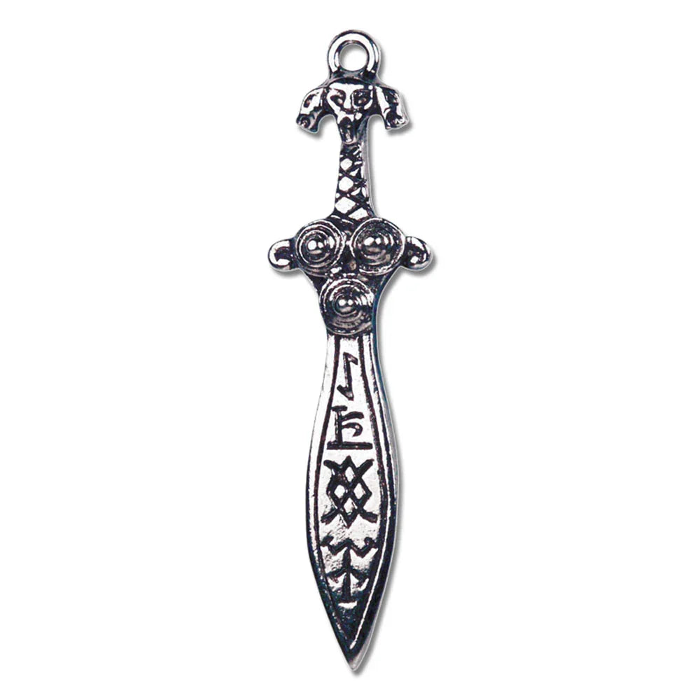 Odins Zauberschwert Anhänger Schmuck mit Halskette 60x17mm