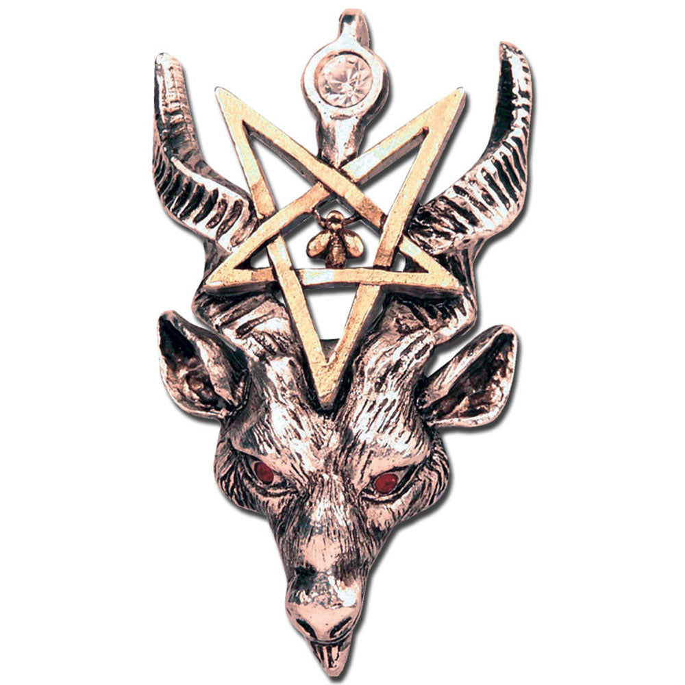 BATHOMET Anhänger Schmuck 43x27mm