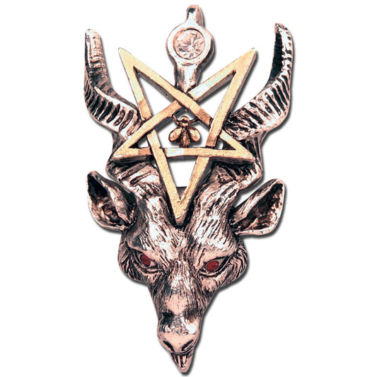BATHOMET Anhänger Schmuck 43x27mm