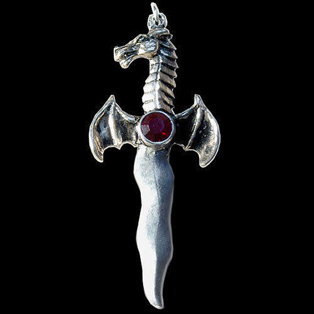 DRACHEN-ATHAME Anhänger Schmuck 65x28mm