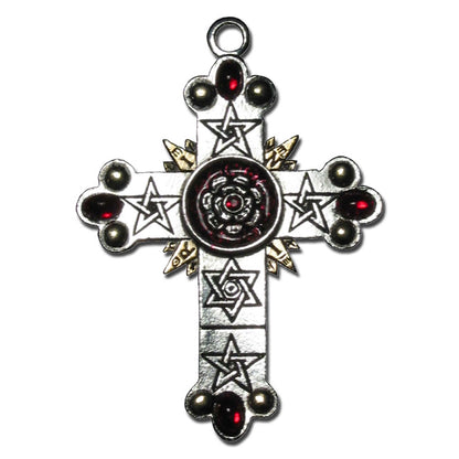 DAS ROSENKREUZ Anhänger Schmuck - Kreuze - 48x68mm