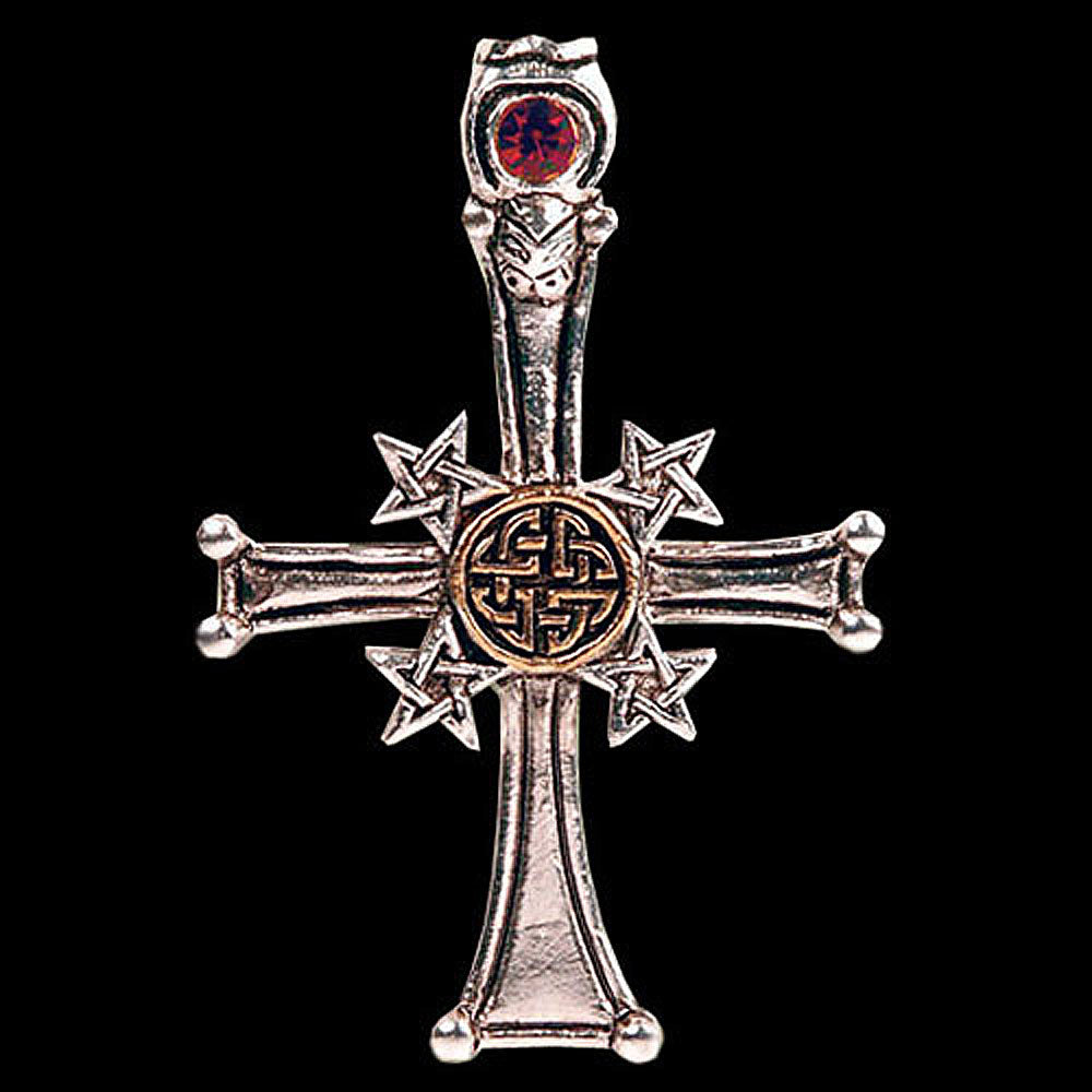 KELTISCHES PENTKREUZ Anhänger Schmuck - Kreuze - 50x34mm