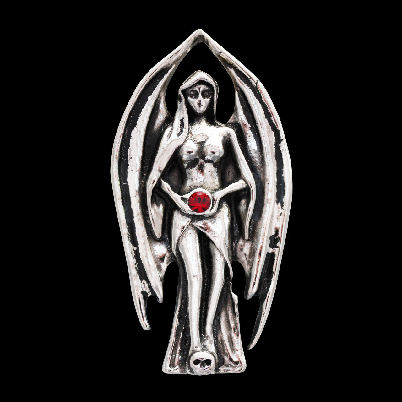 Lilith Anhänger Galraedia Göttin Gothic Mystic + Kette 24x47mm