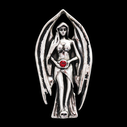 Lilith Anhänger Galraedia Göttin Gothic Mystic + Kette 24x47mm