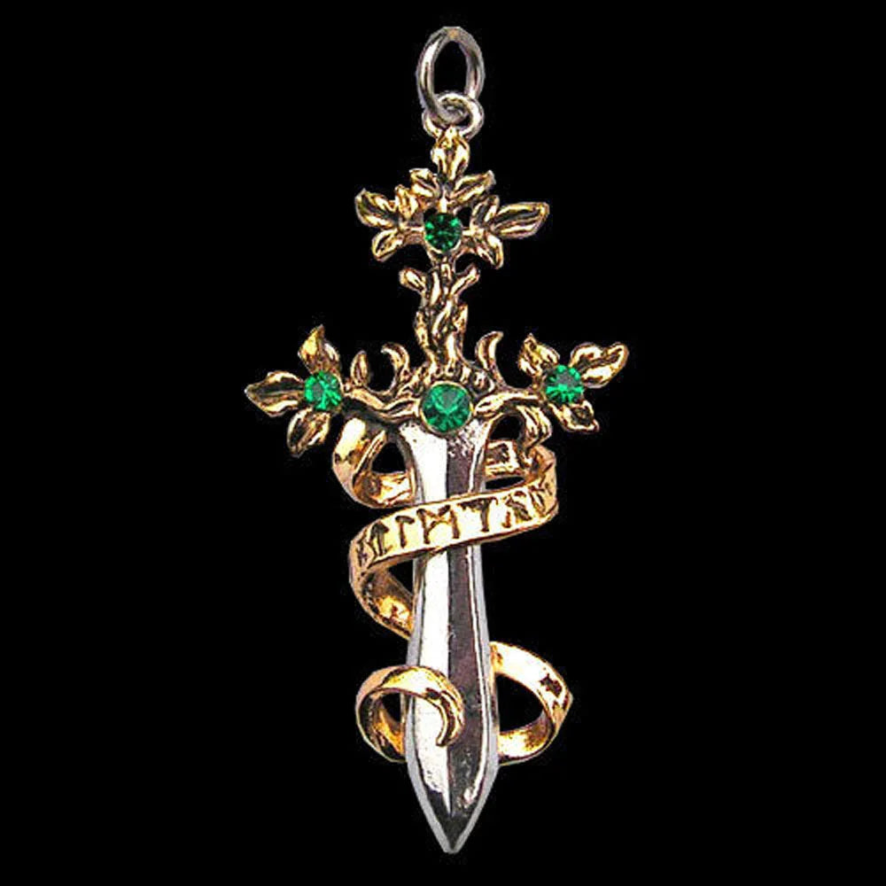 Schwert von Sherwood Anhänger Waffen Schätze von Albion von Briar 23x42mm