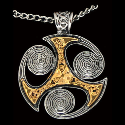 Triskilian Anhänger Schmuck 46x36mm