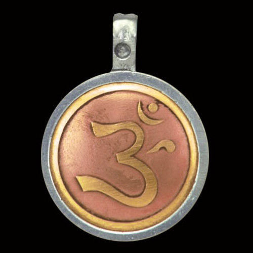 Om Anhänger Schmuck 29x37mm