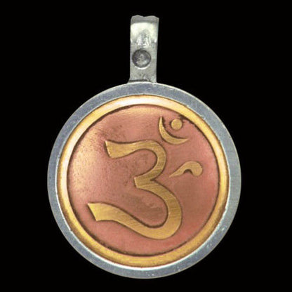 Om Anhänger Schmuck 29x37mm