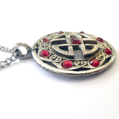 Schildknoten groß Amulett  Thor Schutzsymbol Silber Talisman: 37 mm