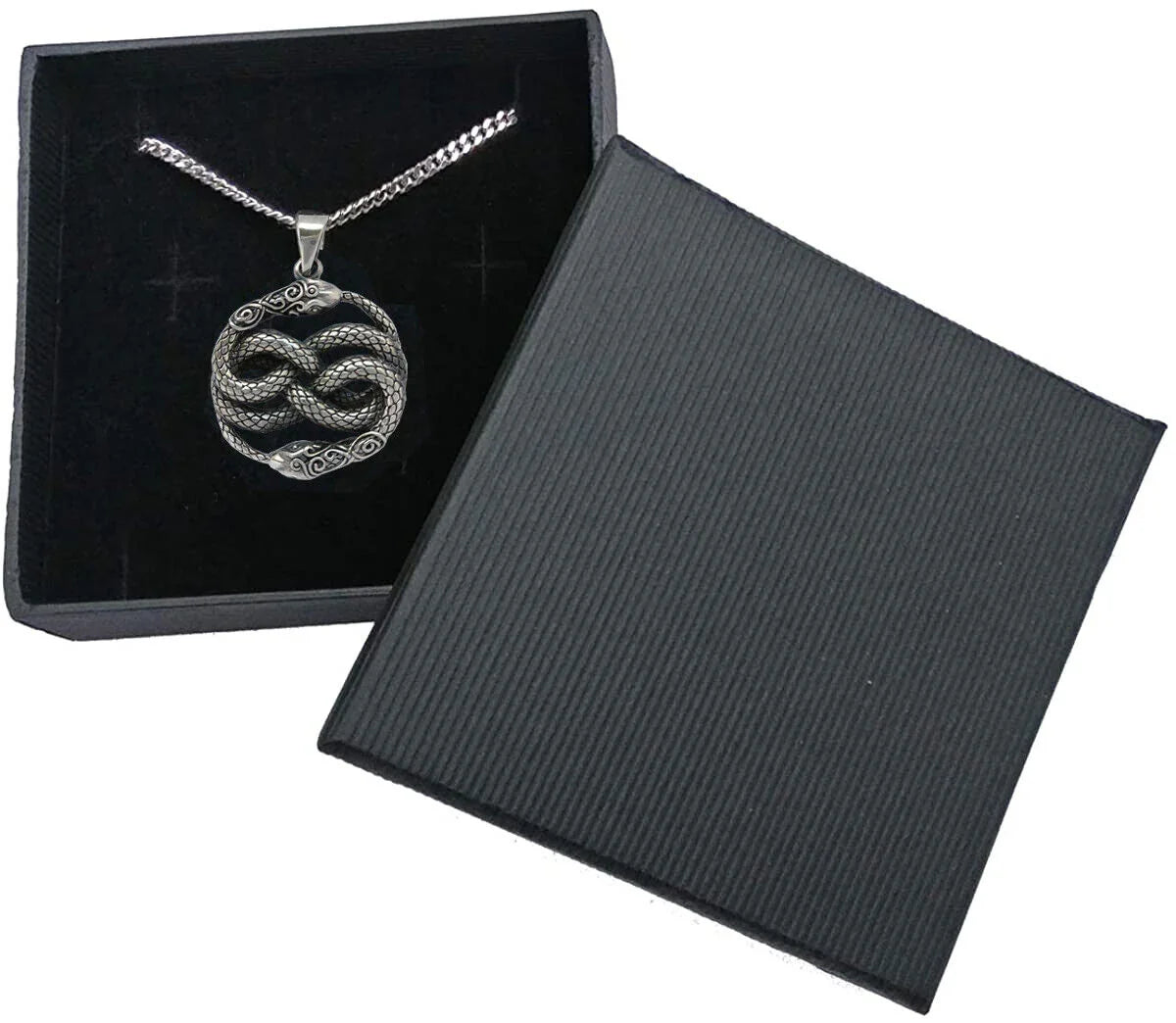 Auryn Aurin Anhänger 925 Silber + Kette Atreyu Unendliche Geschichte