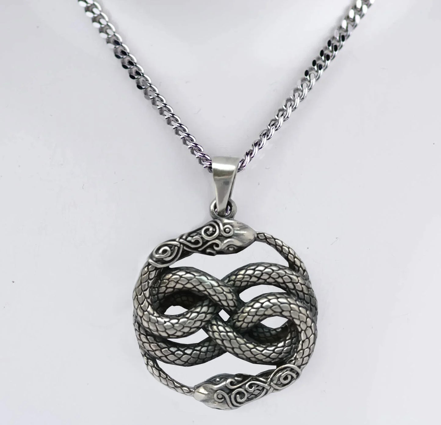 Auryn Aurin Anhänger 925 Silber + Kette Atreyu Unendliche Geschichte