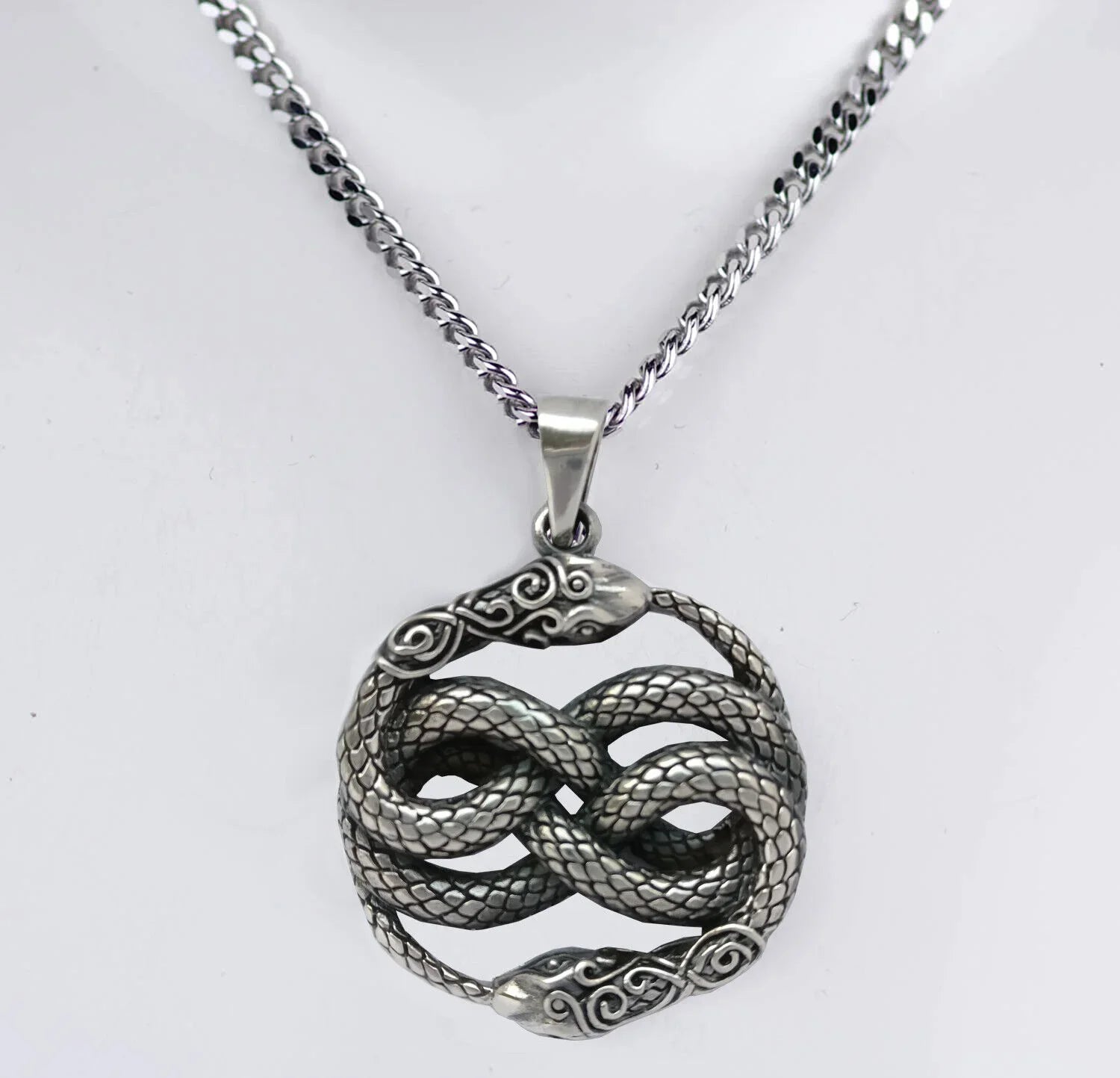 Auryn Aurin Anhänger 925 Silber + Kette Atreyu Unendliche Geschichte