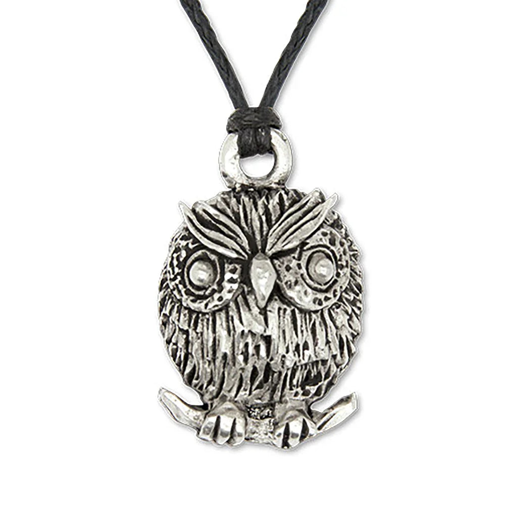 Die Eule Glücksanhänger Schmuck Anhänger Glücksbringer Vogel Weisheit