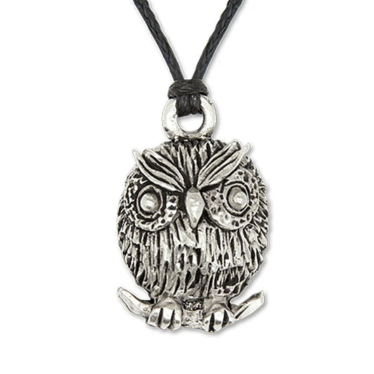 Die Eule Glücksanhänger Schmuck Anhänger Glücksbringer Vogel Weisheit