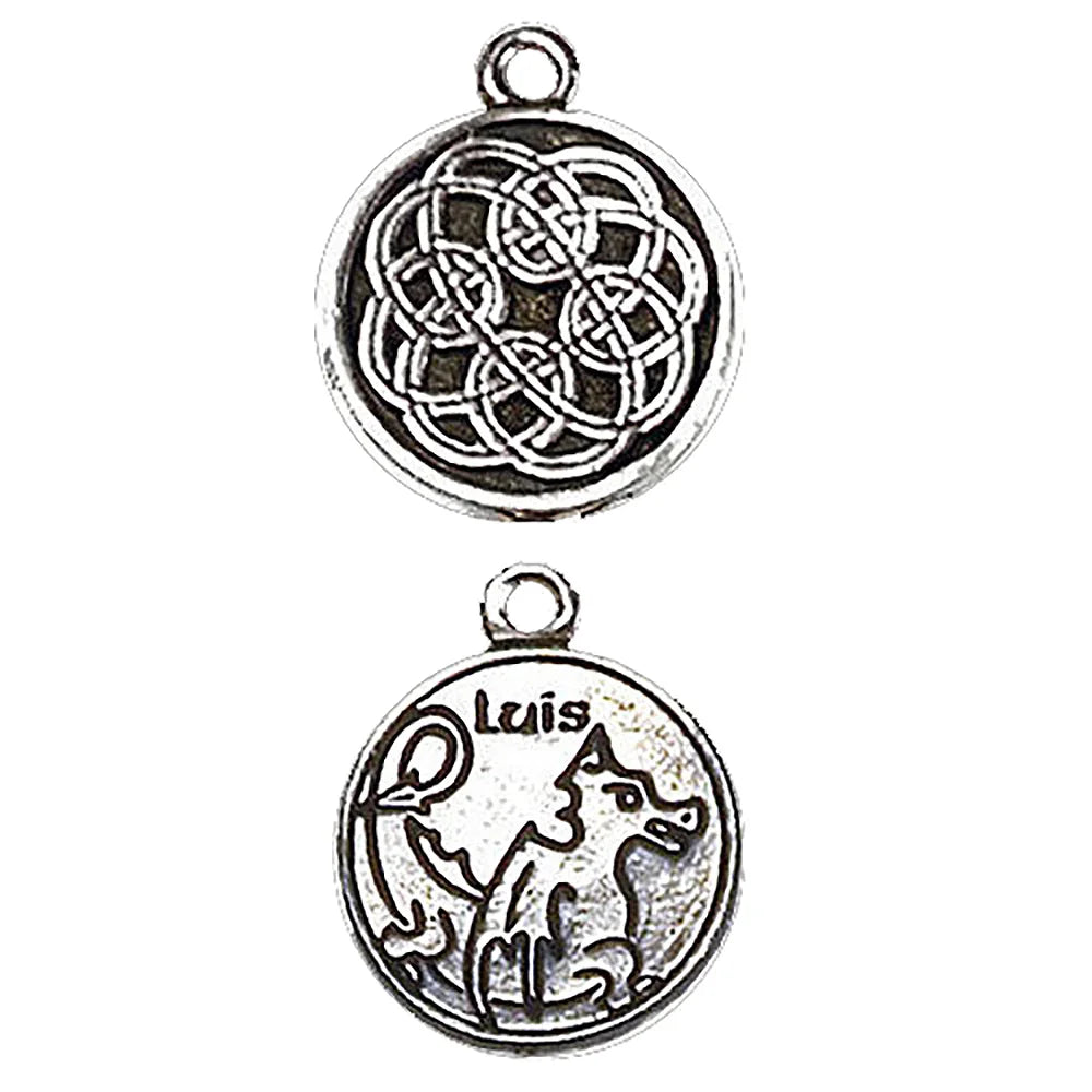 Keltischer Astrologie Anhänger: Luis Durchmesser 23mm