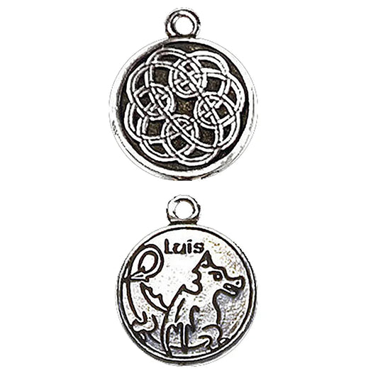 Keltischer Astrologie Anhänger: Luis Durchmesser 23mm