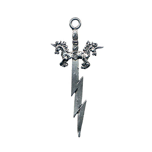 Schwert des Einhorns Schmuck Anhänger - Einhorn , Waffen -