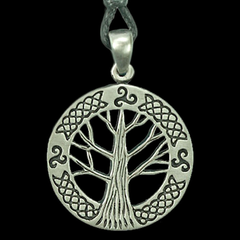 Lebensbaumamulett Schmuck Anhänger Zinn - Lebensbaum - Durchmssser von ca.30 mm