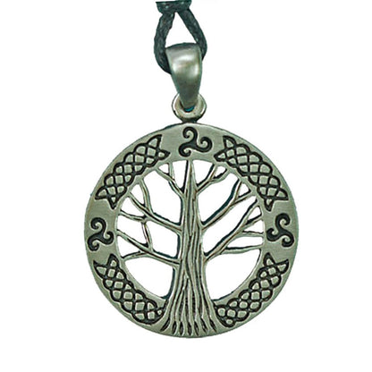 Lebensbaumamulett Schmuck Anhänger Zinn - Lebensbaum - Durchmssser von ca.30 mm