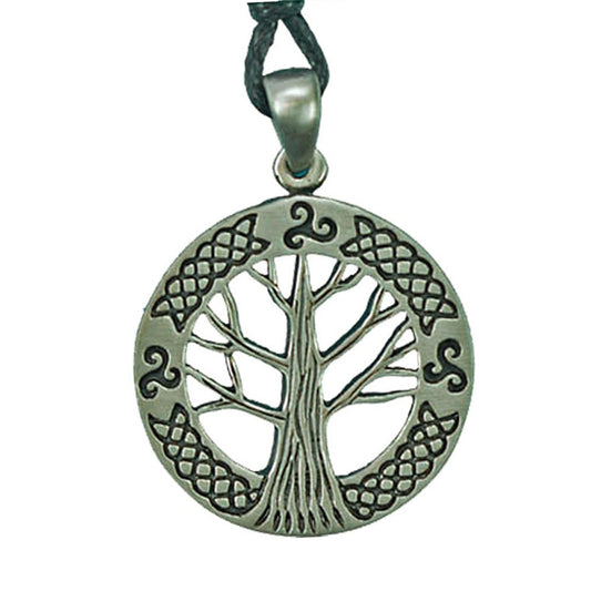 Lebensbaumamulett Schmuck Anhänger Zinn - Lebensbaum - Durchmssser von ca.30 mm
