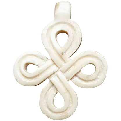 Wotanknoten Anhänger Schmuck Elchhorn Horn keltischer Knoten