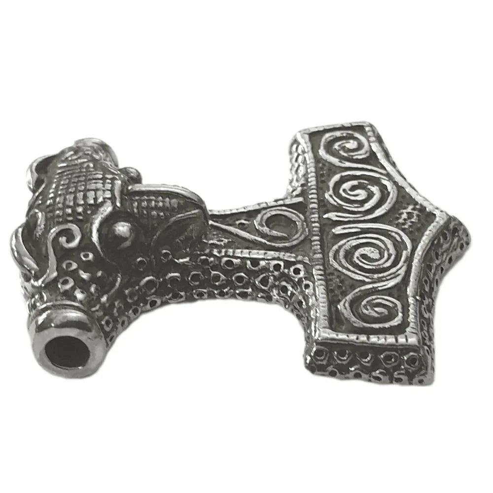 Schonenhammer Schmuck Anhänger 925er Silber - Thorhammer - 38x44mm