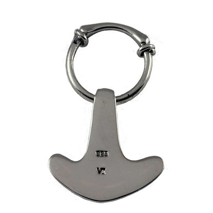 Thors Hammer Schmuck Anhänger 925er Silber - Thorhammer - 37x24mm inklusive Ring