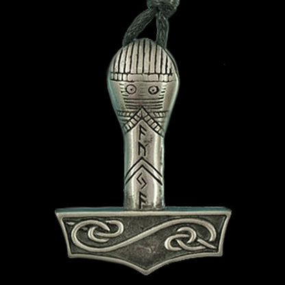 Thorhammer Schmuck Anhänger Zinn - Thorhammer - 29x38mm