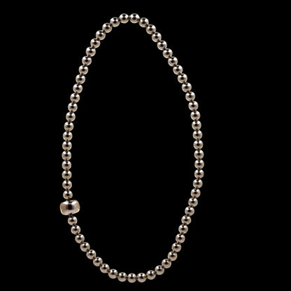 Armband 925er Silber 19cm Kugelkette Armkette