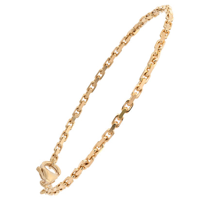 Goldarmband Ankerkette diamantiert Armkette  2,0 mm 585-14 Karat Gold