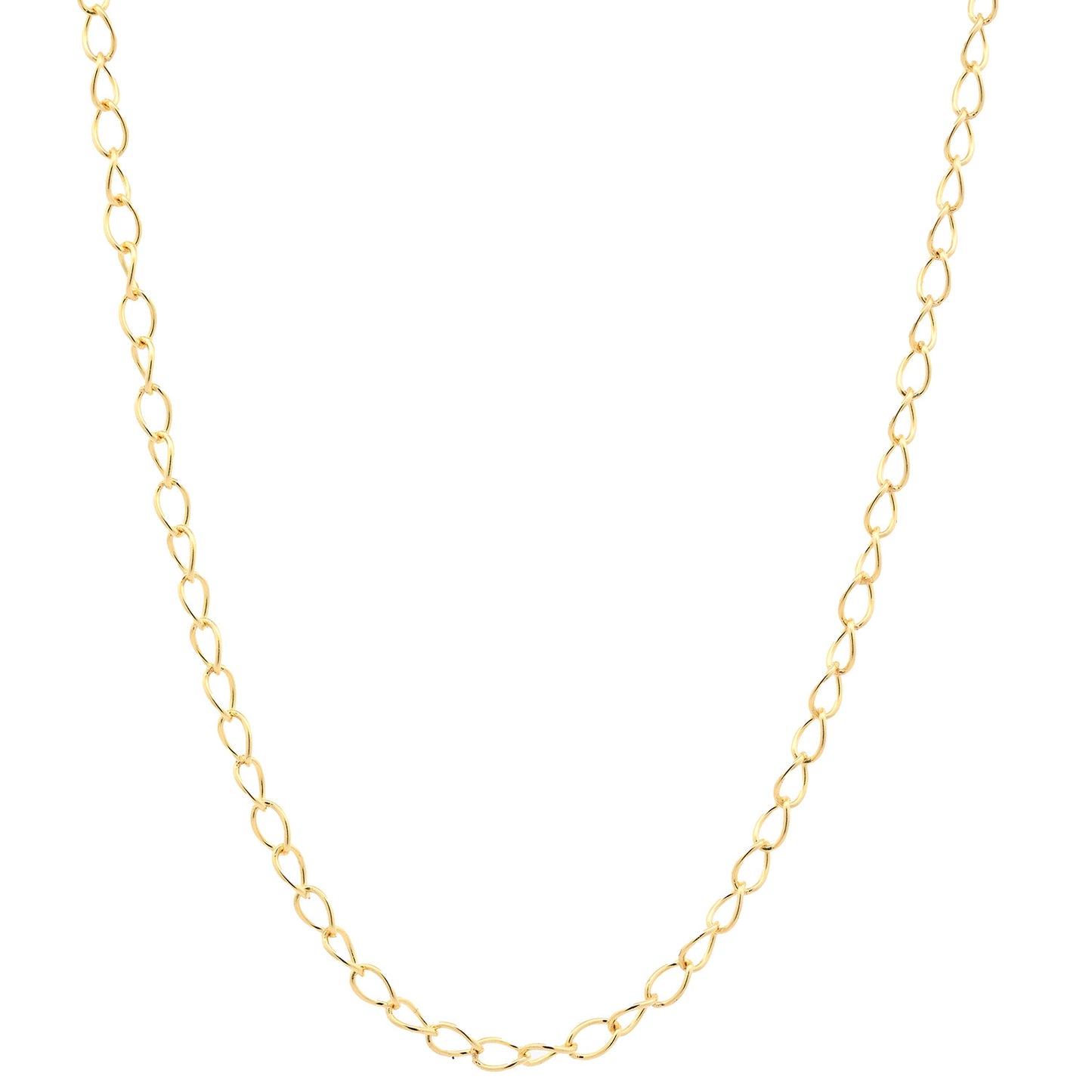Goldkette Ankerkette weit gedreht Halskette 1,6 mm 333-8 Karat Gold