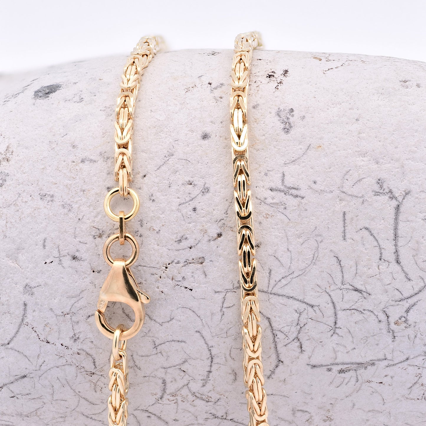 Goldkette Königskette Halskette Breite 2,0 mm massiv 333-8 Karat Gold
