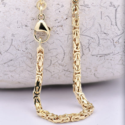 Goldkette Königskette Halskette Breite 3,0 mm massiv 333-8 Karat Gold
