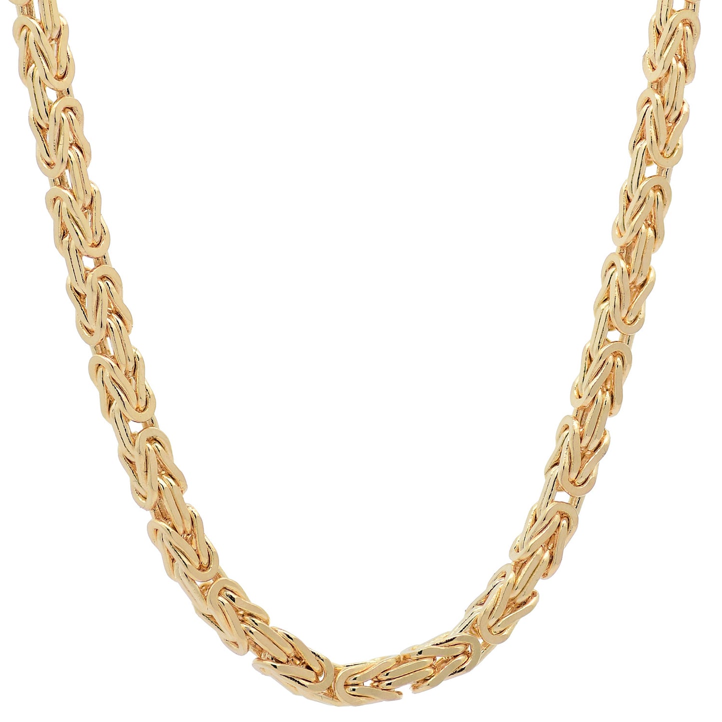 Goldkette Königskette Halskette Breite 2,0 mm - 585 - 14 Karat Gold