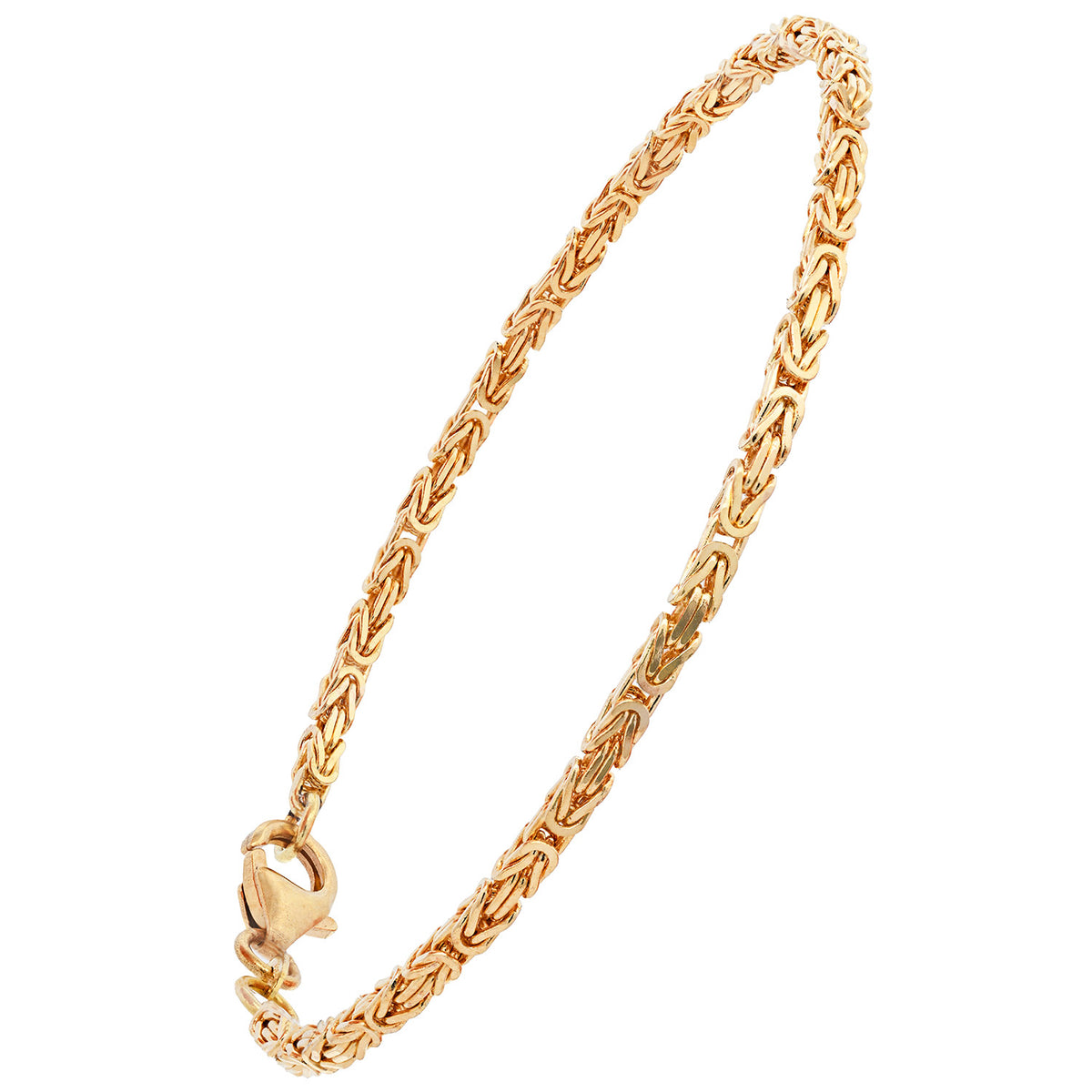Goldarmband Königskette Armkette Breite 2,0mm massiv 750-18 Karat Gold