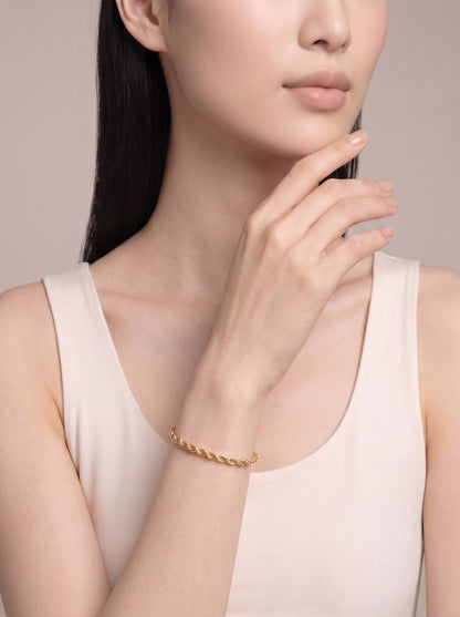 Goldkette Kordelkette hohl Halskette Breite 2,2 mm - 585-14 Karat Gold