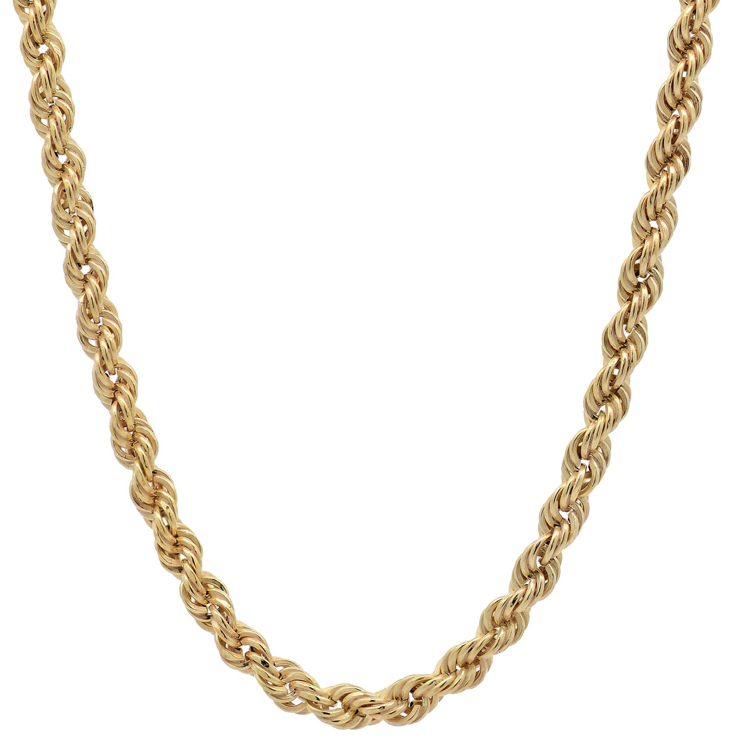 Goldkette Kordelkette hohl Halskette Breite 2,2 mm - 585-14 Karat Gold