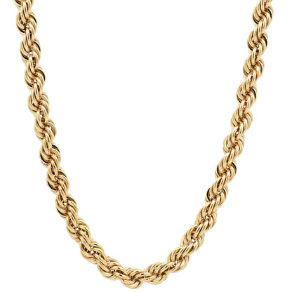Goldkette Kordelkette hohl Halskette Breite 2,7 mm - 585-14 Karat Gold