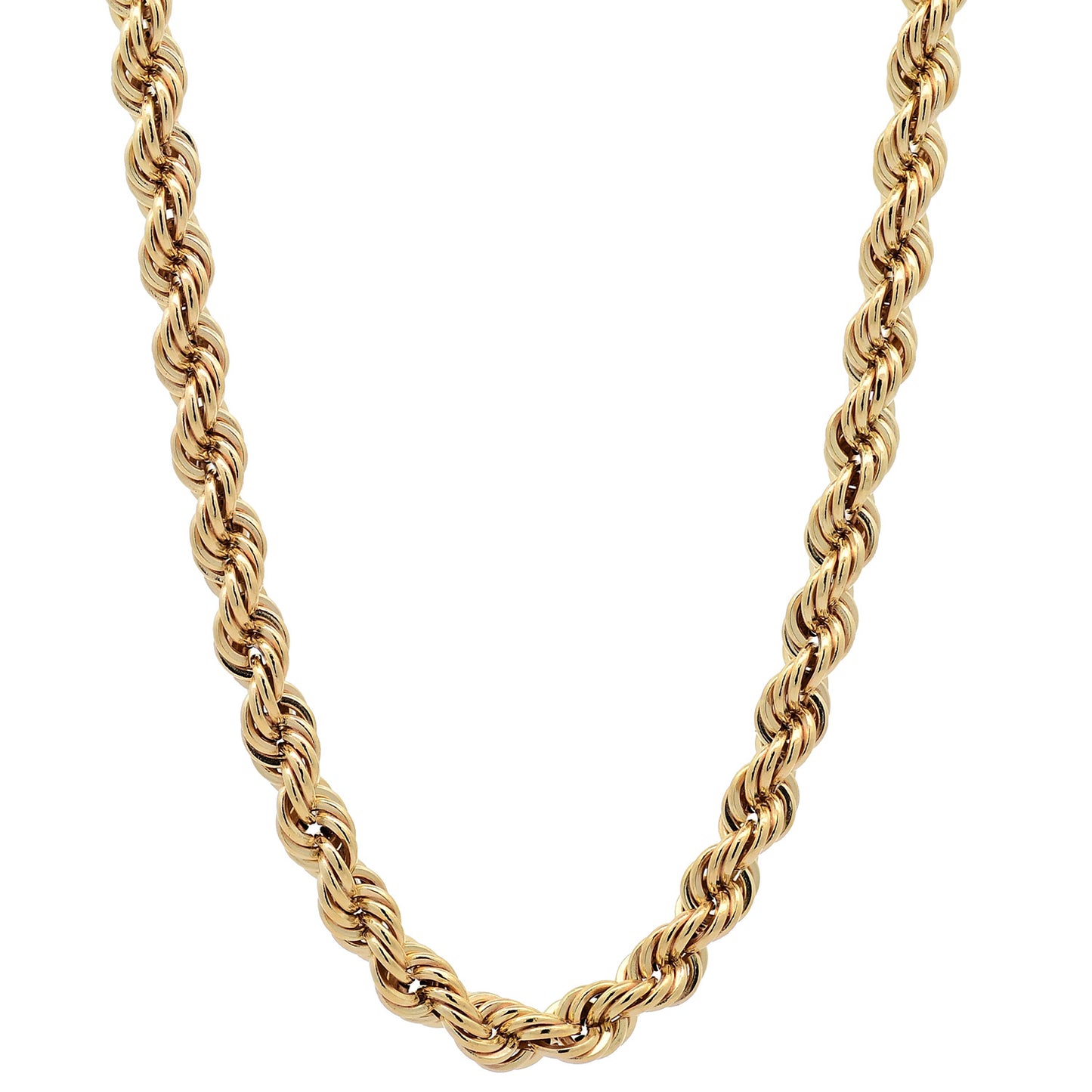 Goldkette Kordelkette hohl Halskette Breite 3,3 mm - 585-14 Karat Gold