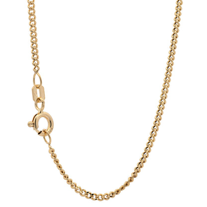 Goldkette Panzerkette hohl Halskette Breite 1,8 mm 333 - 8 Karat Gold