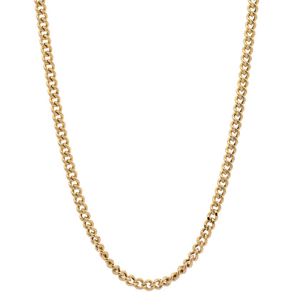 Goldkette Panzerkette hohl Halskette Breite 1,8 mm 333 - 8 Karat Gold