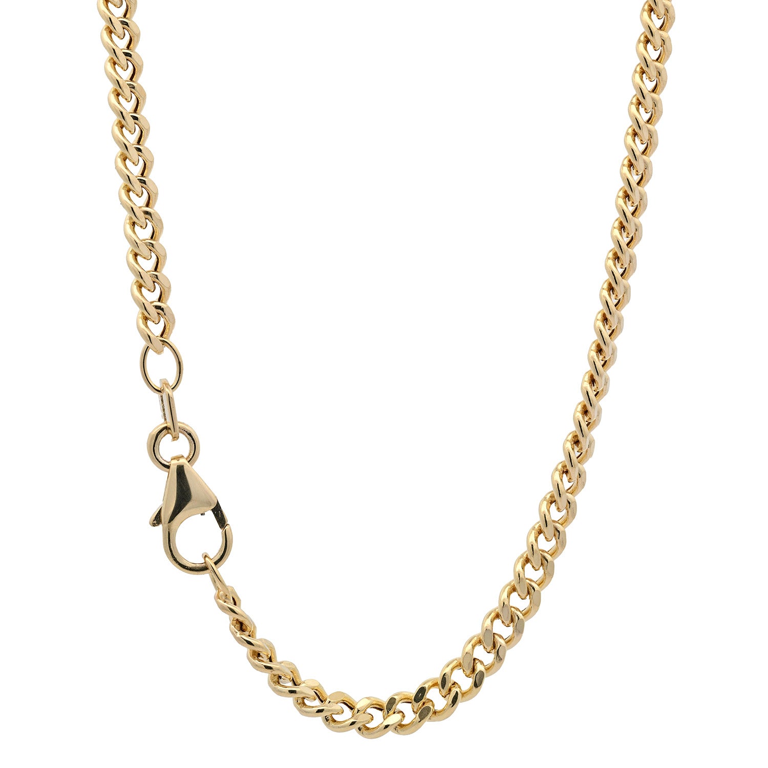 Goldkette Panzerkette hohl Halskette Breite 2,9 mm 333 - 8 Karat Gold