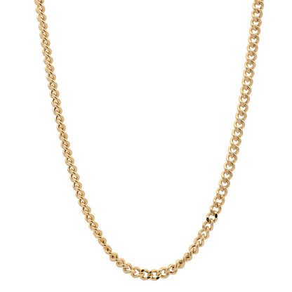 Goldkette Panzerkette hohl Halskette Breite 1,8 mm 585 - 14 Karat Gold