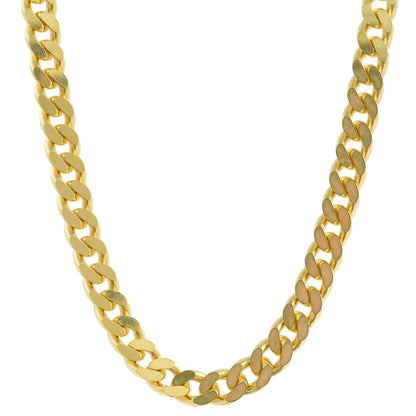 Goldkette Panzerkette Halskette Breite 2,5 mm massiv 585-14 Karat Gold