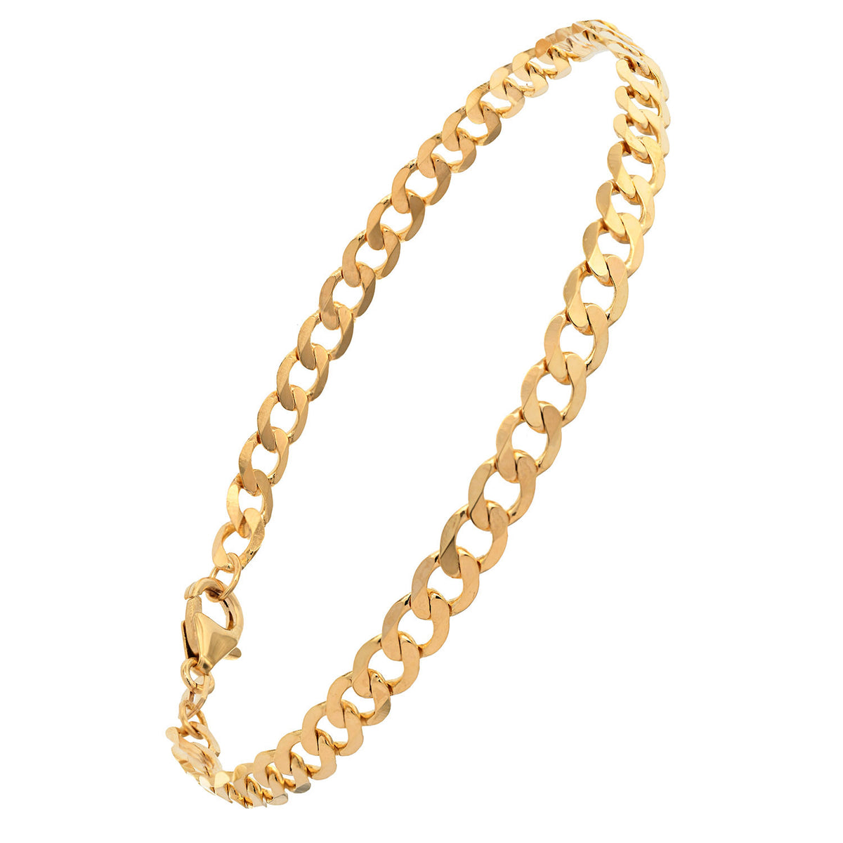 Goldarmband Panzerkette Armkette Breite 5,0 mm weit 585 -14 Karat Gold
